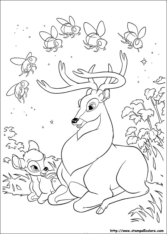 Disegni Bambi 2